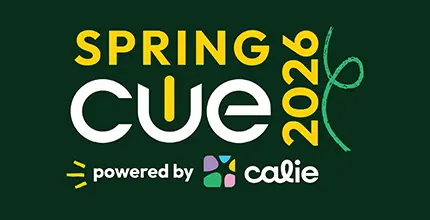 7.png 

 

Spring CUE 2026 powered by CALIE logo on a dark green background, featuring bold yellow and white typography with a modern, creative design. 