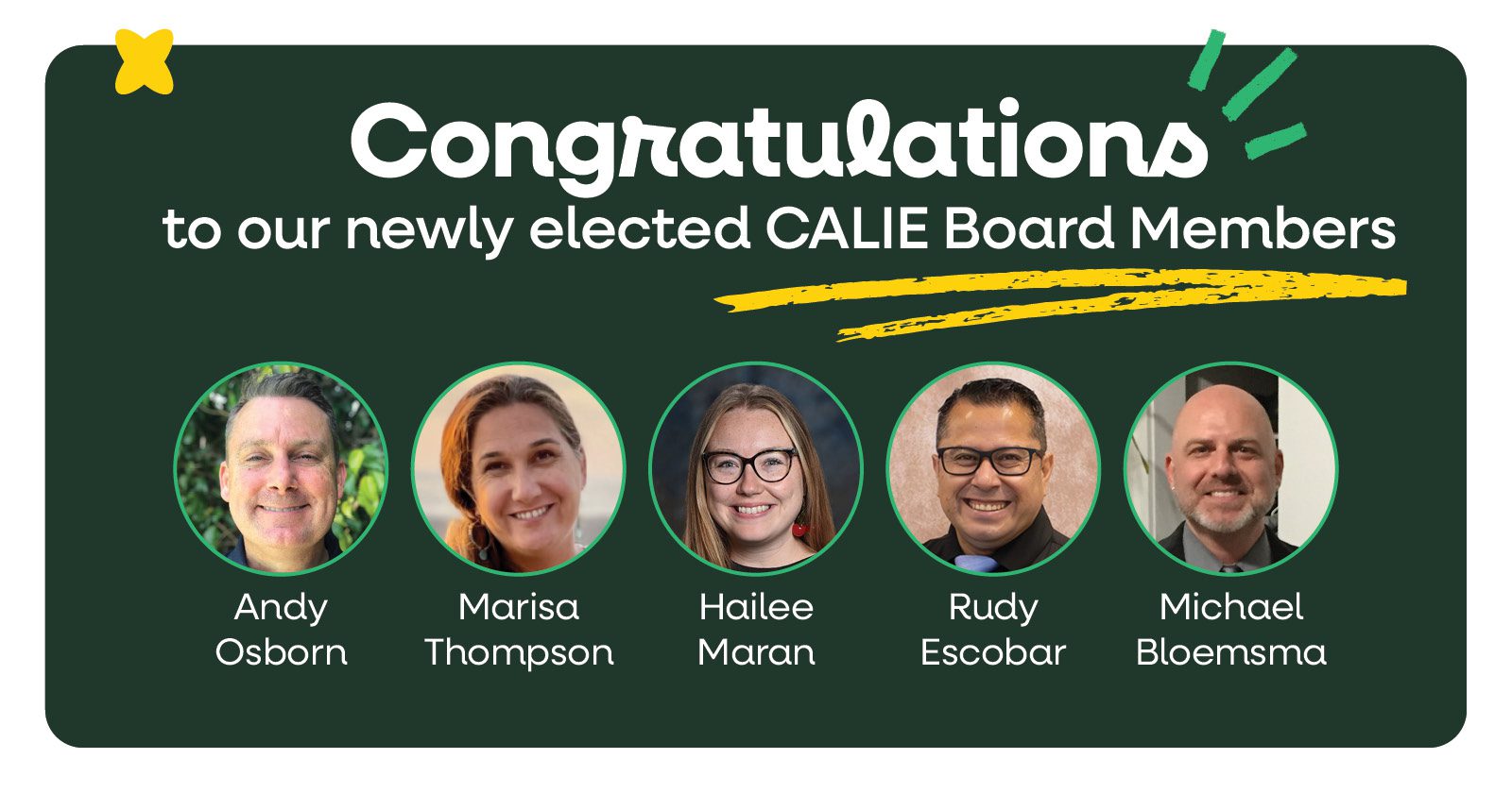Meet the 2026-2027 CALIE Board: Five New Voices for a New Chapter